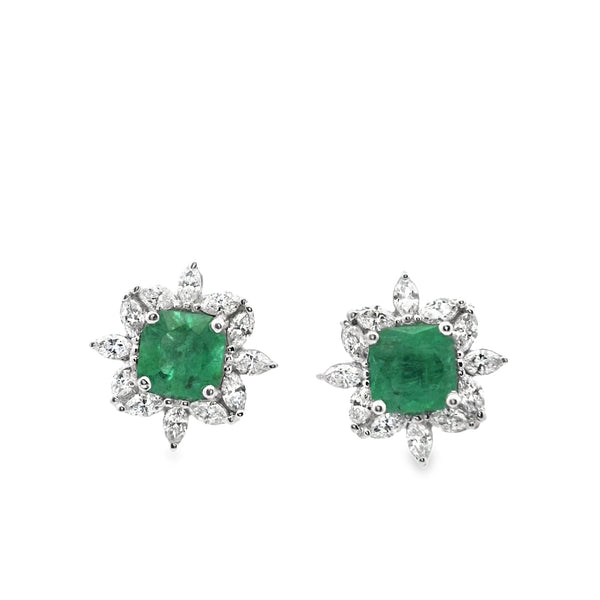Aretes Aura de Esmeralda
