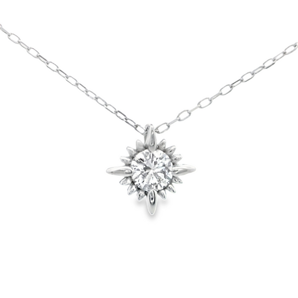 Polar Star Diamond Pendant | 18kt Gold Necklaces | Marquisse Jewelry