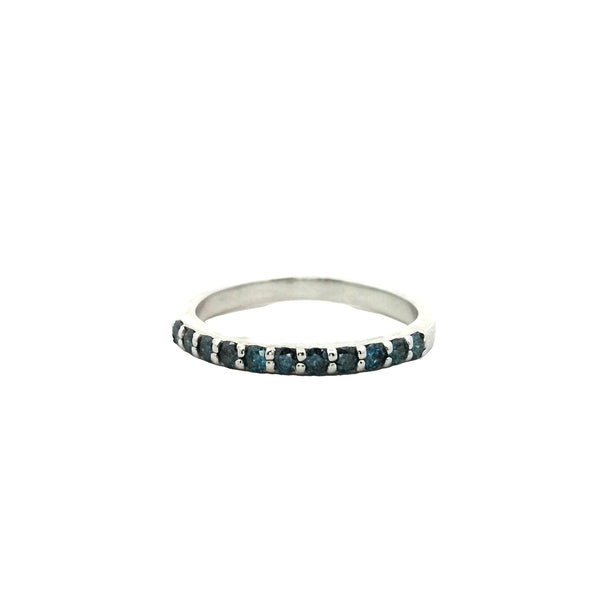 Sapphire Pave Ring