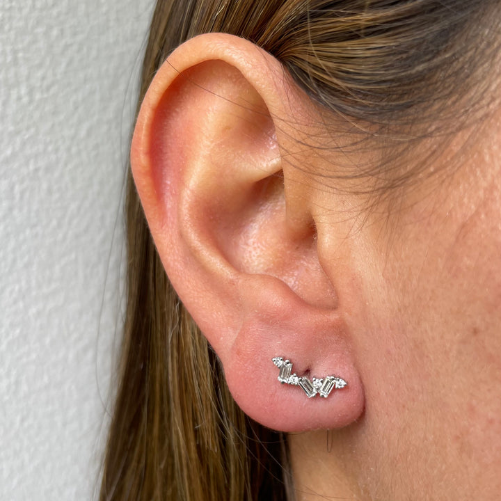 Tokio Diamonds | 18Kt Gold Earrings | Marquisse Jewelry