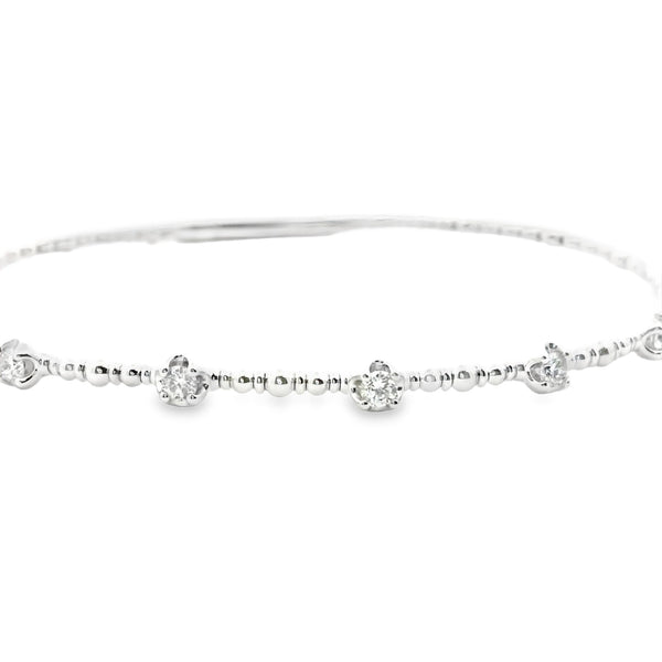 Brazalete de luz con 5 diamantes