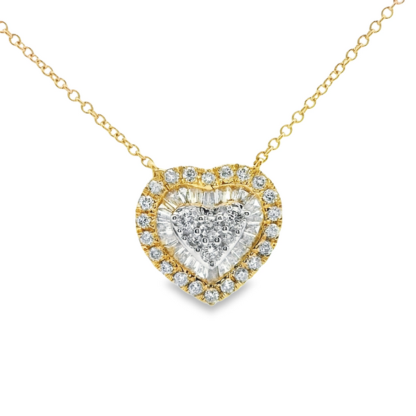 Dije Corazón Alexa de Diamante