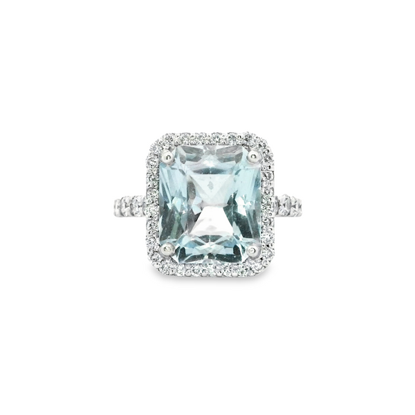 Royal Aquamarine Ring