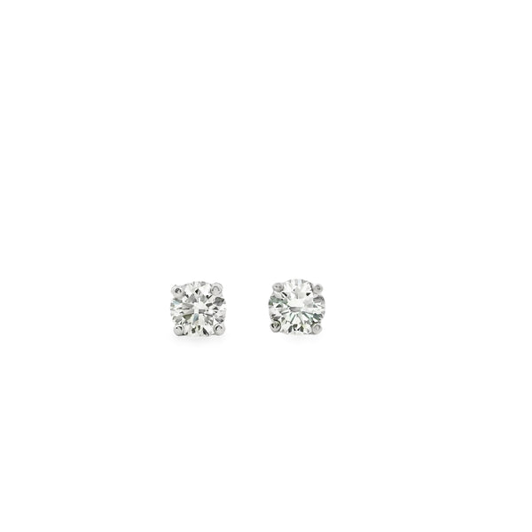 Aretes de Diamante Solitario de 0.30ct