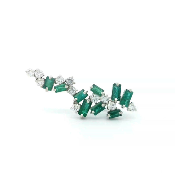 Amazonia Large Emerald Earrings