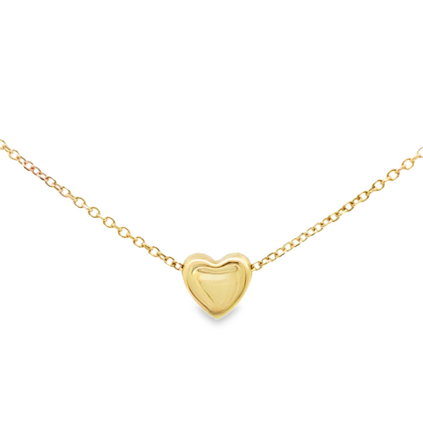 Yellow Gold Heart Pendant