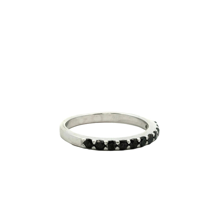 Black diamond pave ring | Gold Rings | Marquisse Jewelry