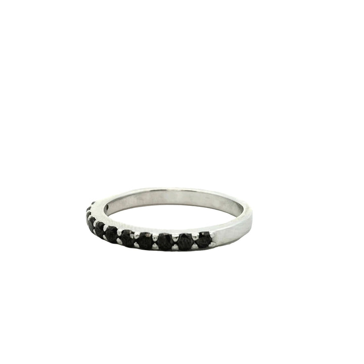 Black diamond pave ring | Gold Rings | Marquisse Jewelry