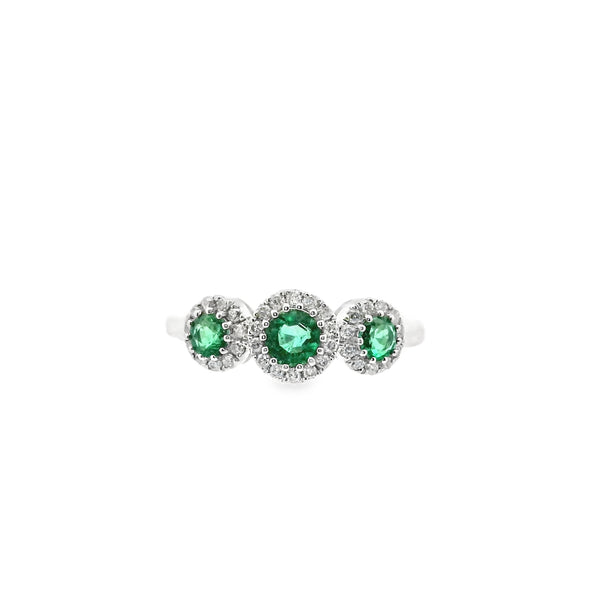 Anillo de Esmerladas Magnificadas