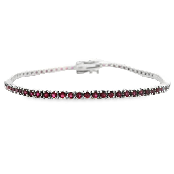 Pulsera Tenis Rubí 2.55ct