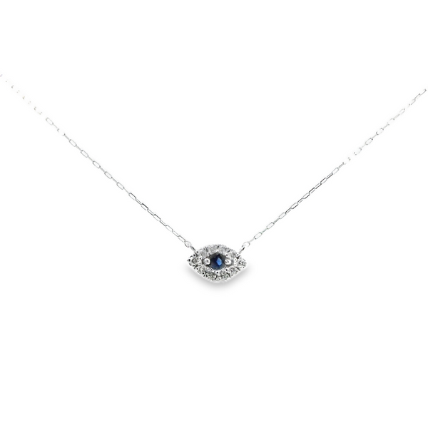 Sapphire Eye Pendant