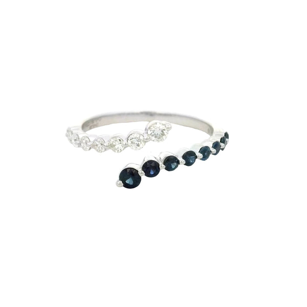 Diamond and Sapphire Band