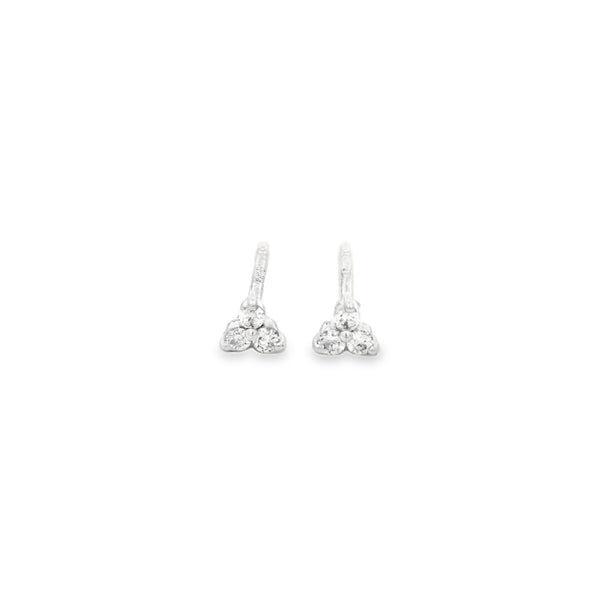 Diamond Clover Small Earring