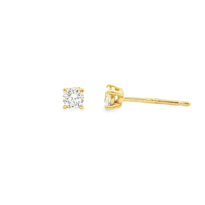 Individual Diamond Studs | Gold Earrings | Marquisse Jewelry