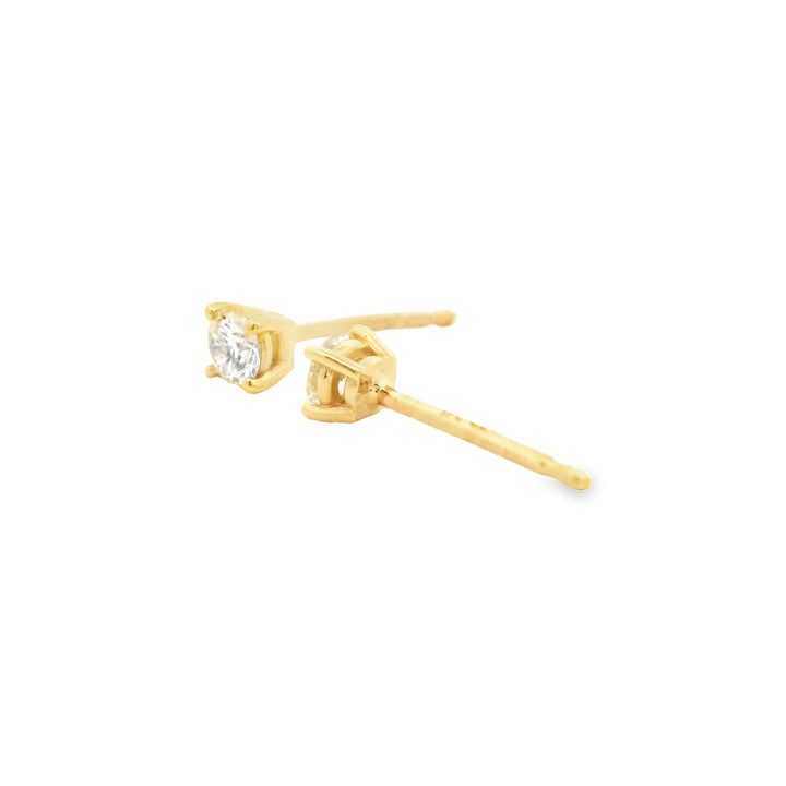 Individual Diamond Studs | Gold Earrings | Marquisse Jewelry