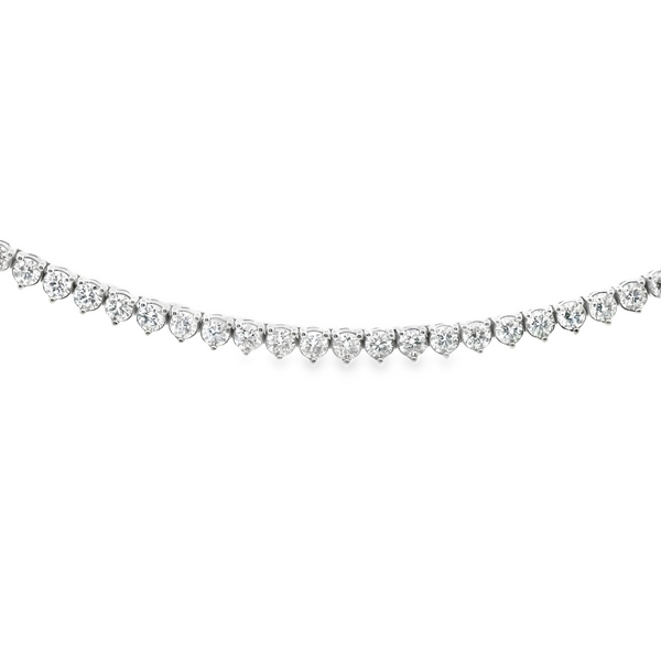 Tennis Diamond 5ct Necklace