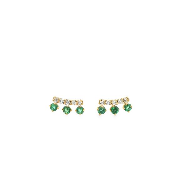 Venecia Emerald Earrings