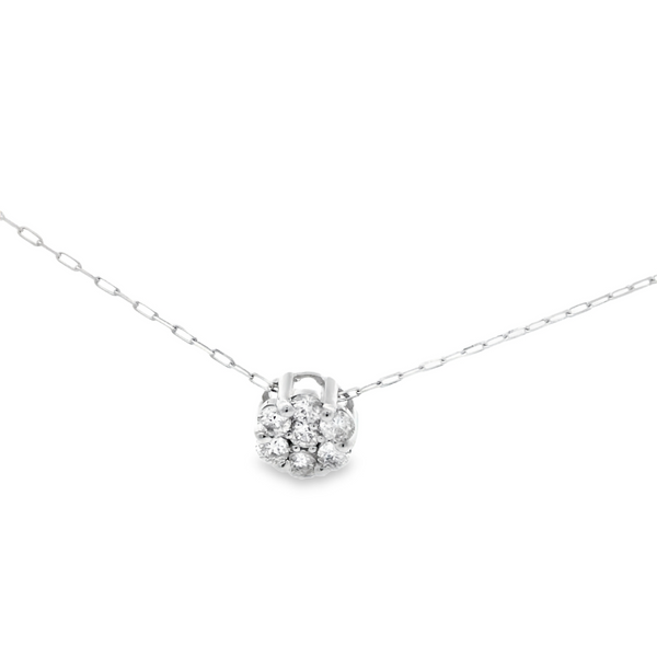 Cruise Flower Diamond Pendant