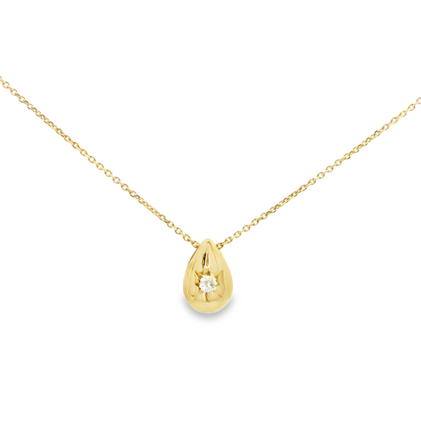 Drop Pendant with Diamond