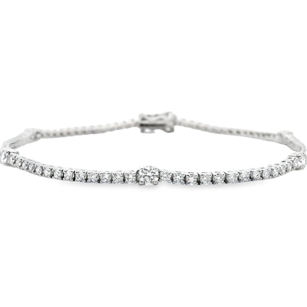 Pulsera Tennis de Diamante de 2ct