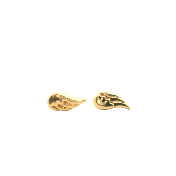Aretes de Ala de Oro