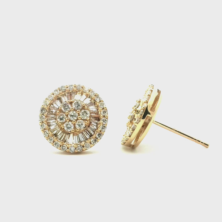 Alexa L | 18Kt Gold Earrings | Marquisse Jewelry