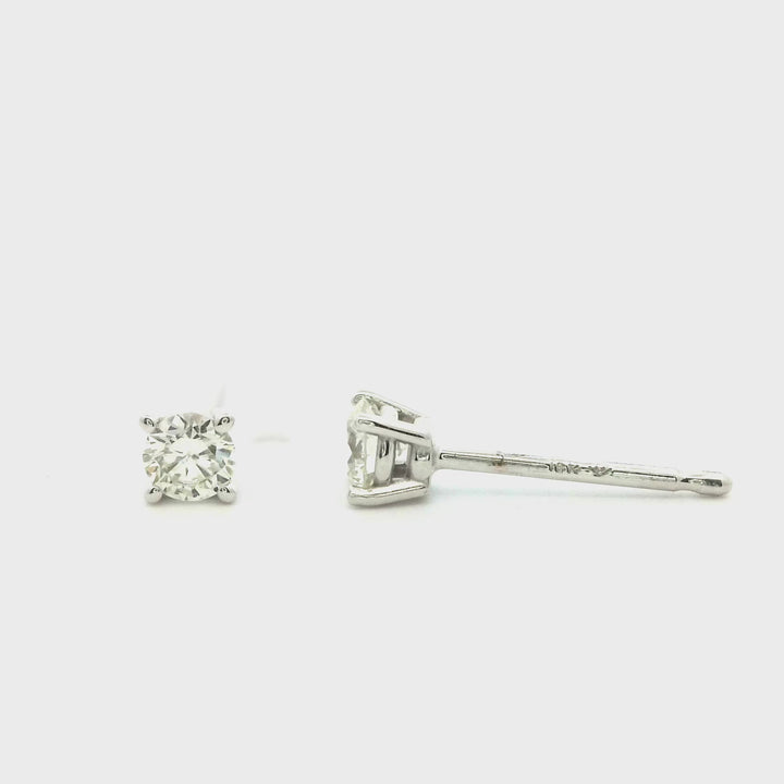 Individual Diamond Studs | Gold Earrings | Marquisse Jewelry